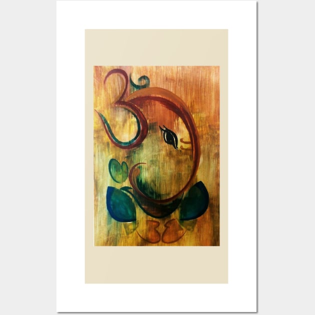 Lord Ganesha Wall Art by Mohita--Garg